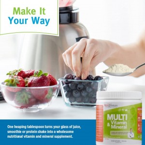 Body Manual Multivitamin & Mineral Drink Powder