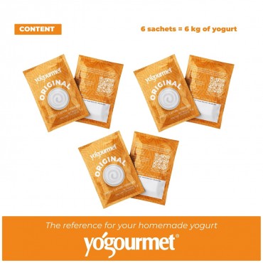 Yogourmet Freeze Dried Yogurt Starter and Creme Bulgare Starter 