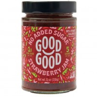 Good Good Keto Friendly Sweet Strawberry Jam, 12 oz, 