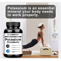 Xemenry Potassium Gluconate 540mg 30caps(Electrolytes)