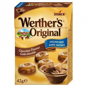 Werther's Original Chocolate Flavour Sugar Free 42g