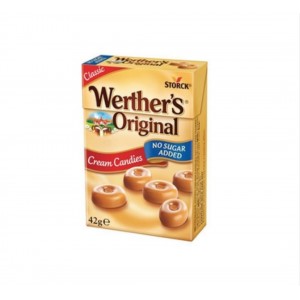Werther's Original Cream Candies Flavour Sugar Free 42g