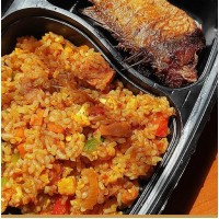 Spicy Jollof Rice & Chicken