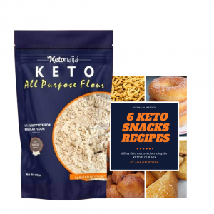 Keto Snacks Book and All purpose flour combo