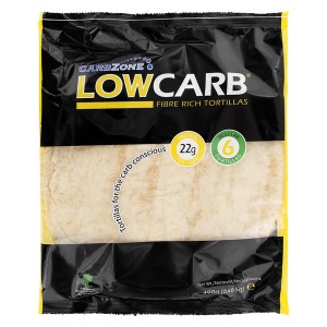 Carbzone Low carb Tortillas - pack of 6