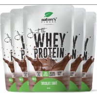 Nature's Finest WHEY Protein Chocolate Whey Shake | Delicious and Nutritious Shake for Muscle Recovery and Growth | No Added sugars, Artificial Colors or Flavors |450g