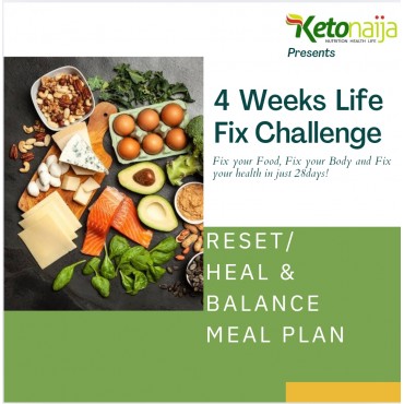 Reset & Heal Meal plan