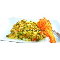 Cabbage Fried Rice with Chicken